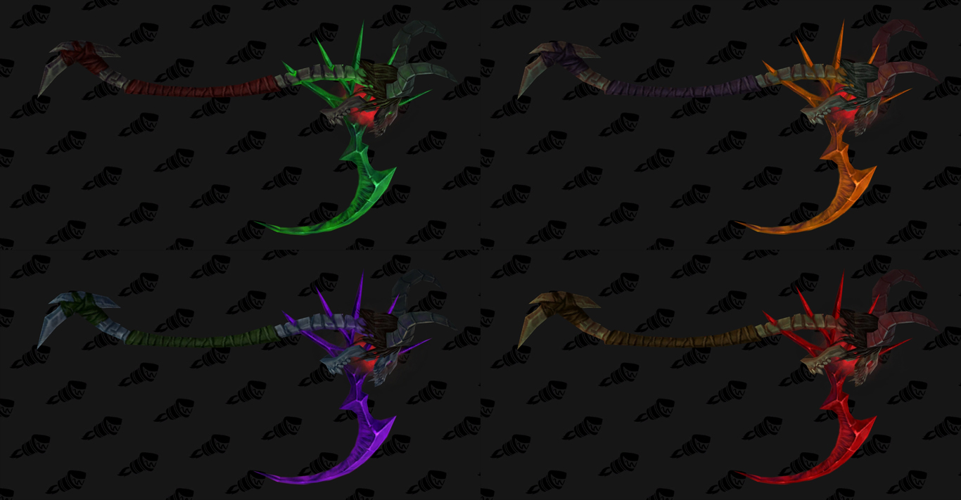 魔兽7.0术士痛苦毁灭专精隐藏神器外观获取方