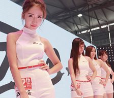 chinajoy2016：靓丽风景线 西山居展台showgirl美图