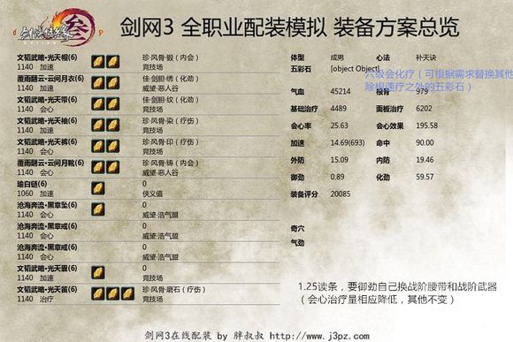 《剑网3》风骨霸刀新赛季 PVP补天配装经验分