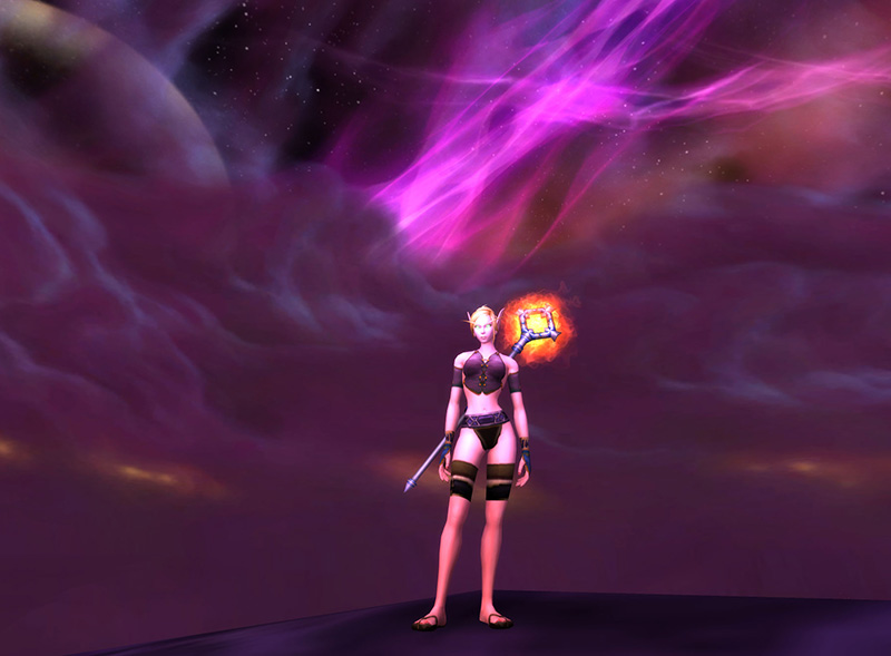 魔兽性感布甲幻化:纳鲁短裤