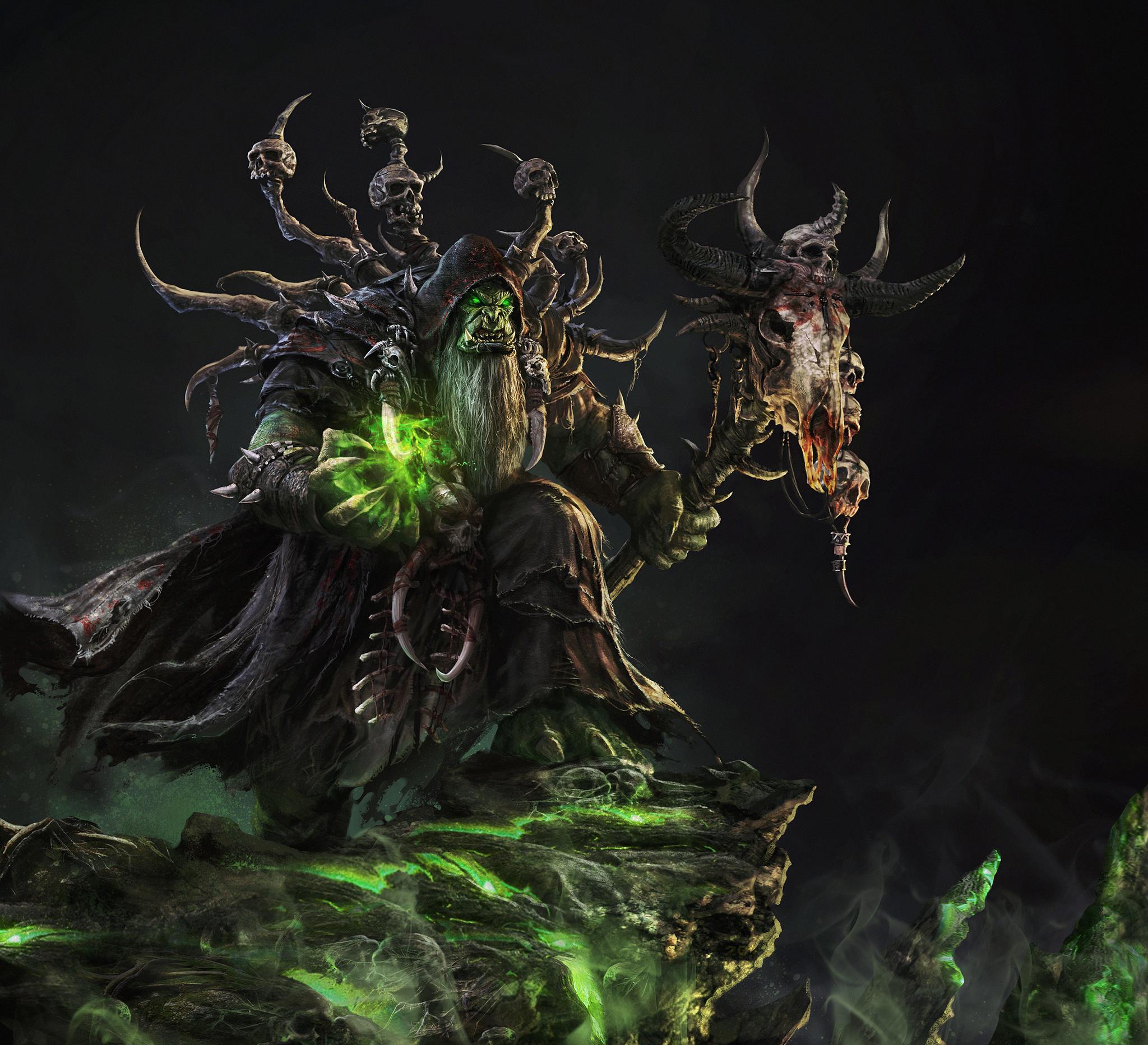 魔兽原画:燃烧军团先驱者