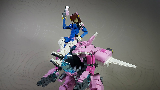 乐高大神高还原守望先锋英雄