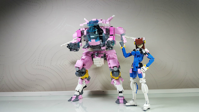 乐高大神高还原守望先锋英雄