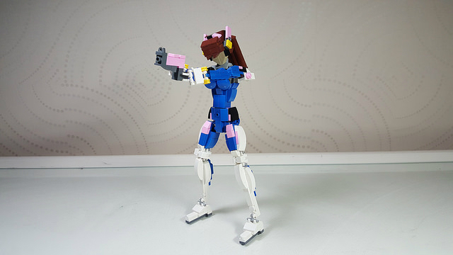 乐高大神超高还原守望先锋英雄 细节精美度爆表