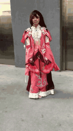 《剑网3》朔雪秀太cos赏