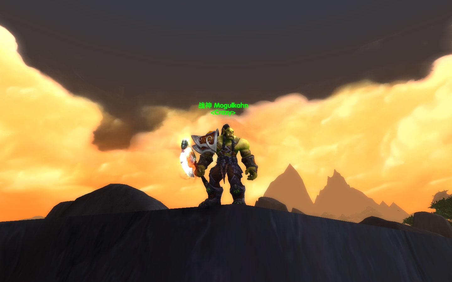 板甲幻化:格罗姆·地狱咆哮 我的意志坚如钢铁