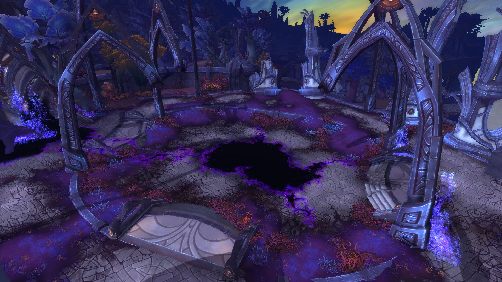 7.3PTR阿古斯场景预览 执政团五人本及冥河之畔-魔兽世界