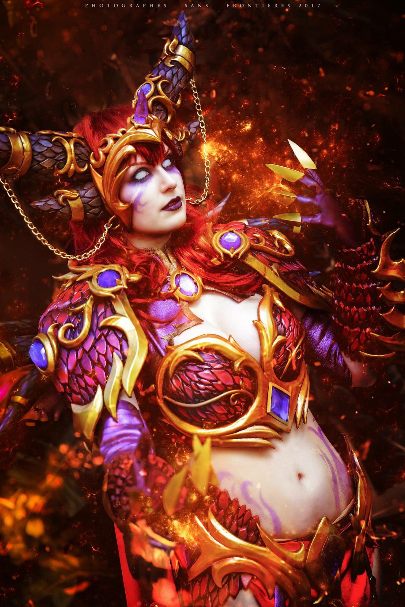 国外精品COSPLAY分享 魔兽世界的守护巨龙女王们 国外精品COSPLAY分享 魔兽世界的守护巨龙女王们
