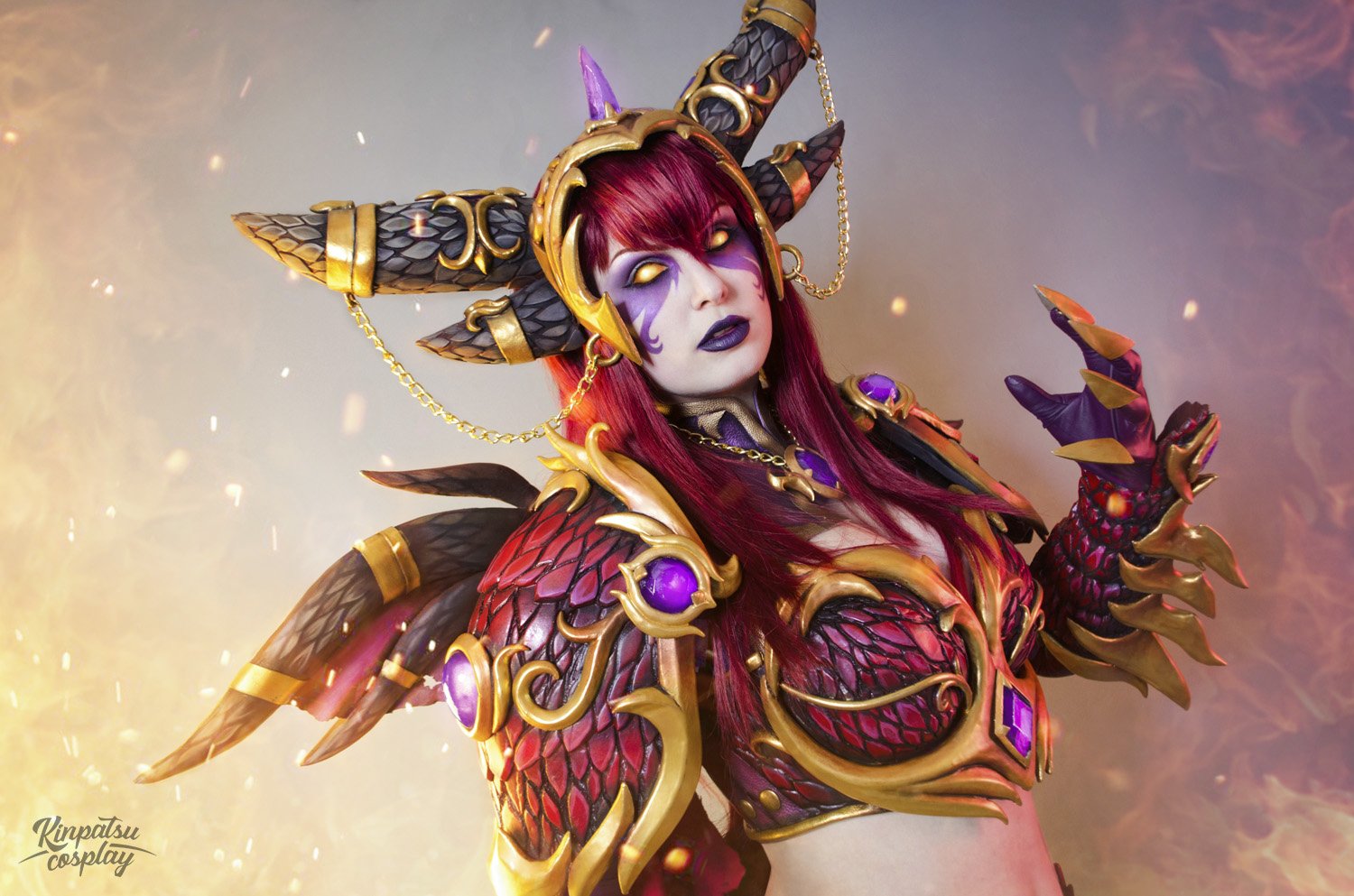国外精品COSPLAY分享 魔兽世界的守护巨龙女王们 国外精品COSPLAY分享 魔兽世界的守护巨龙女王们