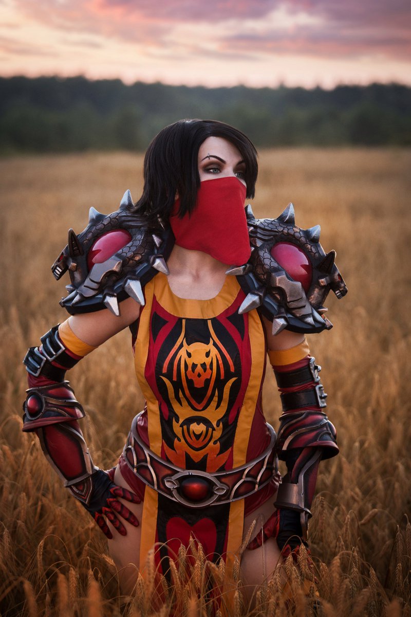 魔兽国外精品cosplay分享:盗贼凡妮莎·范克里夫