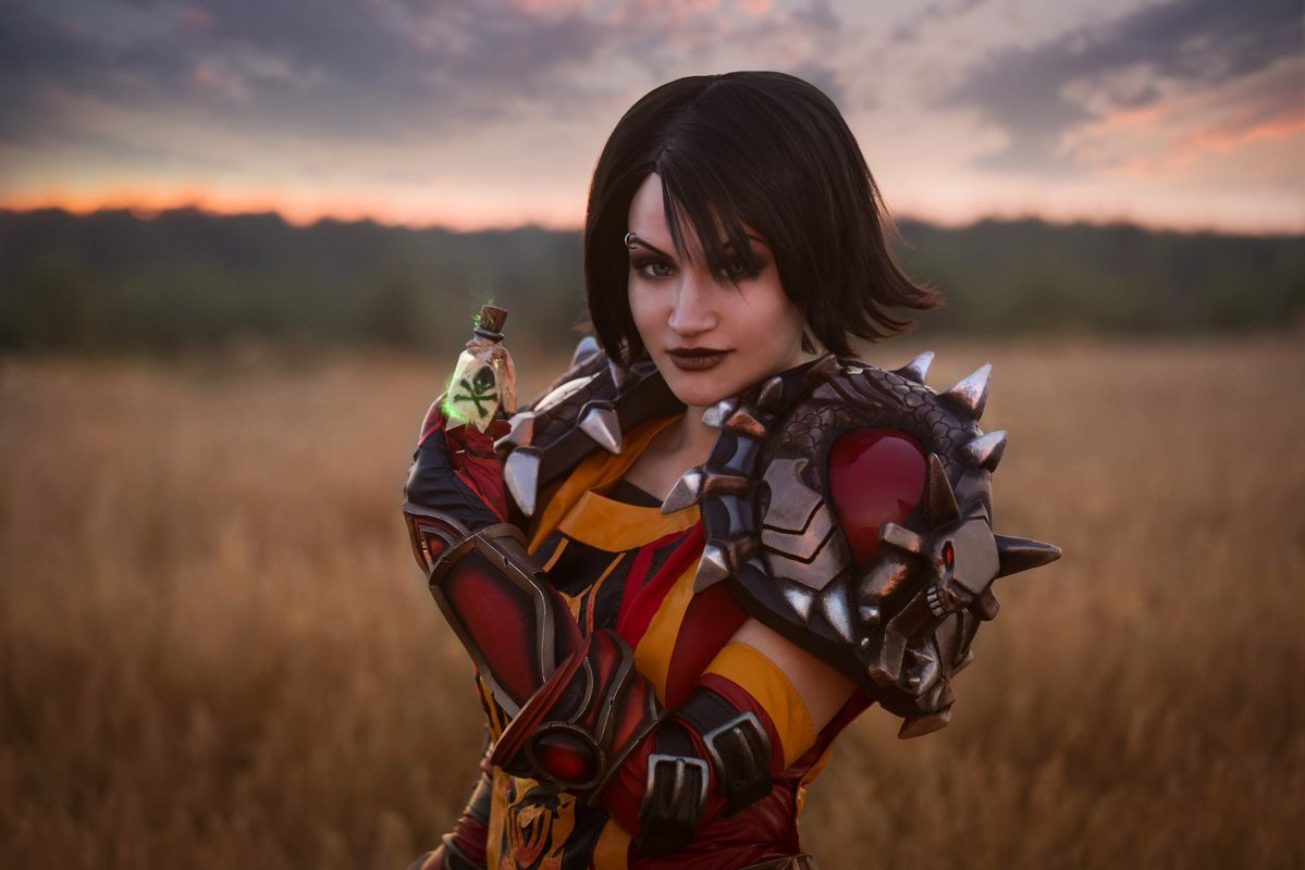 魔兽国外精品cosplay分享:盗贼凡妮莎·范克里夫