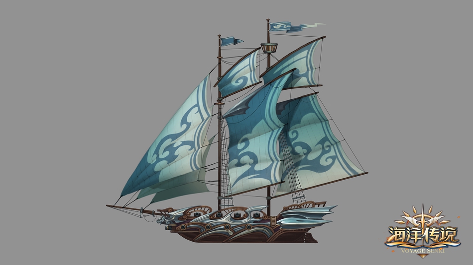《海洋传说》游戏原画