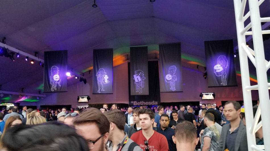 2018 E3 B社发布会现场图