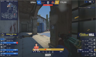 William Hill Cup 2021:TYLOO 2-0战胜OPAA
