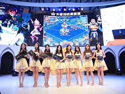 王国纪元超级豪盟空降CJ现场