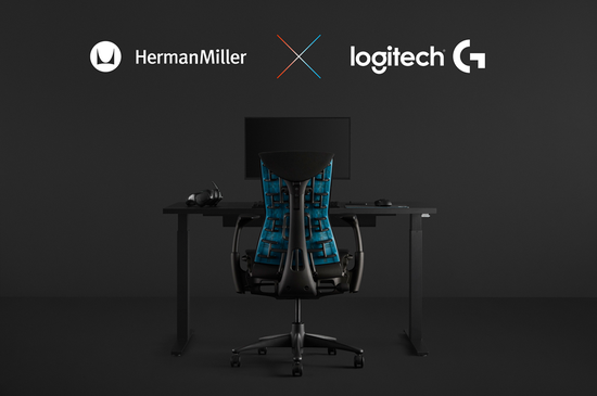 罗技G携手HermanMiller联合改进Embody座椅设计以满足玩家和主播的需求