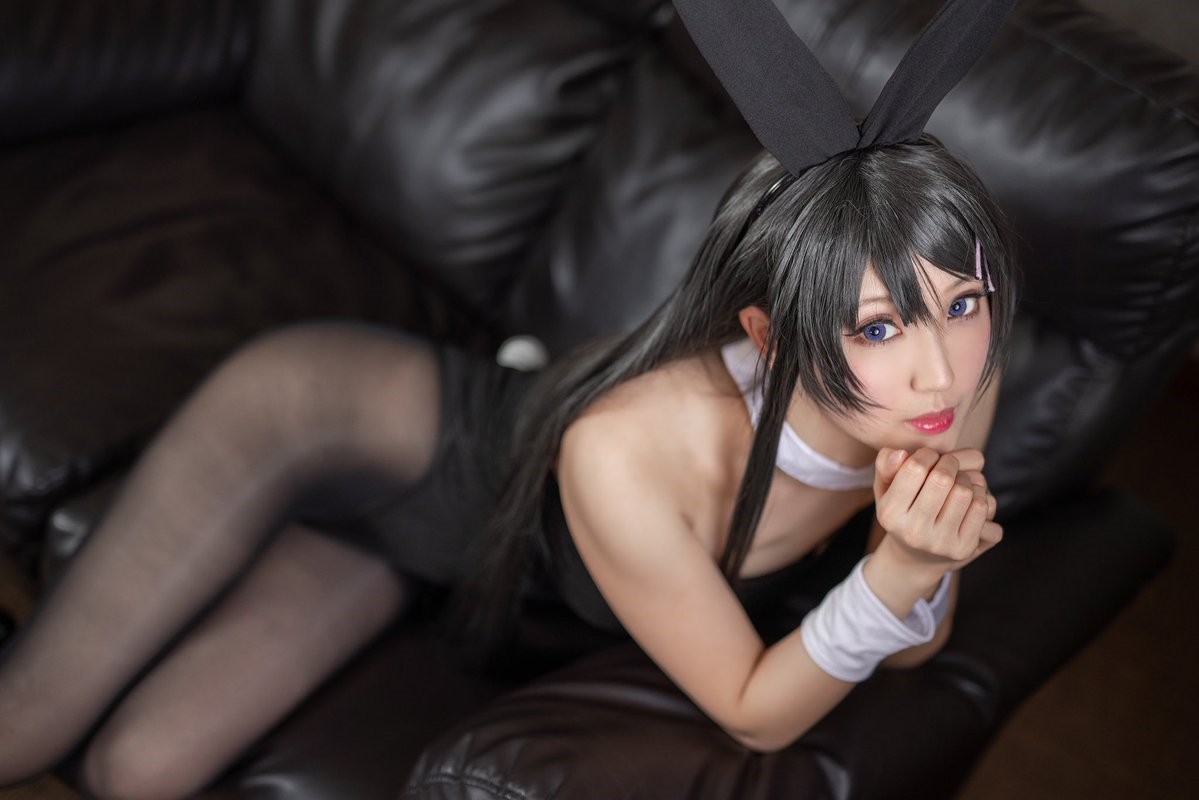 日本美女COS樱岛麻衣美图黑丝美腿性感诱人_玩家聚焦_新浪游戏_新浪网