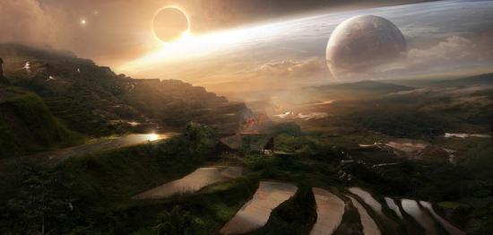 《复仇者联盟3》官方原画欣赏 雷神大战灭霸军团