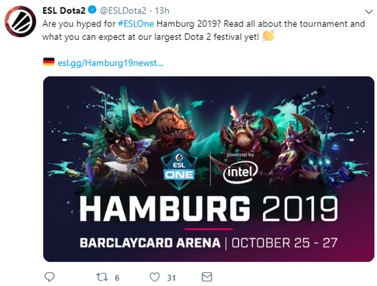 µֻؼESL Oneվ2019ʮ¿