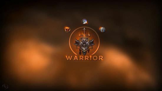 国外玩家创作:魔兽世界全职业图标主题壁纸