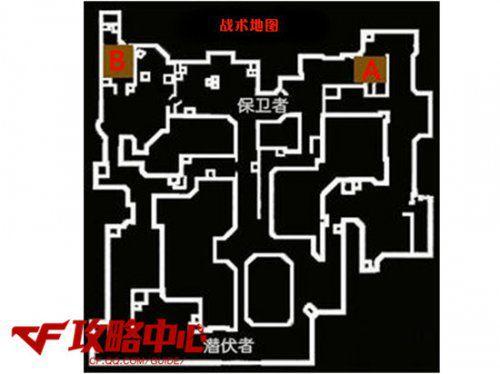 cf爆破模式黑色城镇图的a大冲锋 单兵作战攻略