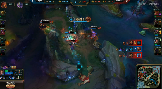 LPL春季赛31日综述:EPA爆冷战胜QG