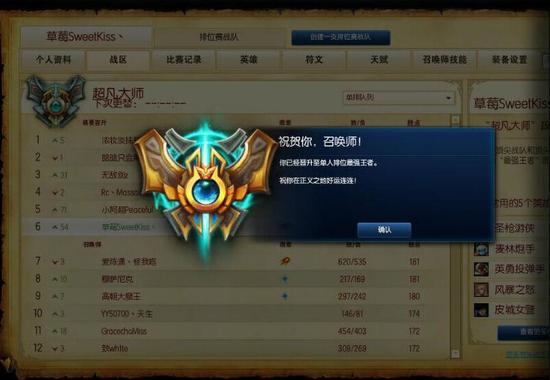 英雄联盟区排名_英雄联盟排位排名图(2)