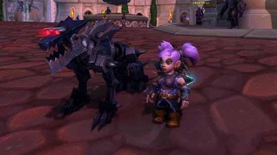 钢铁加鲁鲁 魔兽7.0猎人稀有宠物机械狼入手指