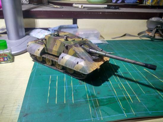 车模欣赏:《坦克世界》E-100重型坦克火蜥蜴