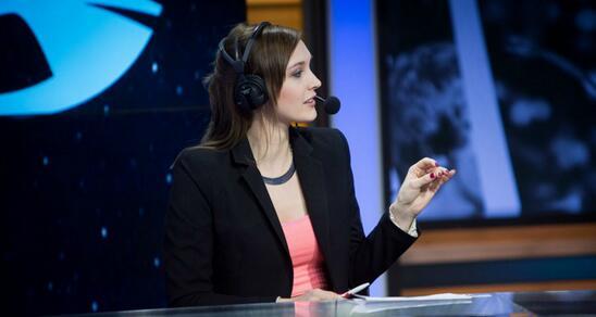 走近拳头女神Sjokz 知性优雅的LOL主持