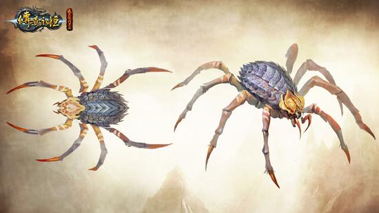 光怪陆离的蜘蛛世界 《传奇永恒》赤月怪物情