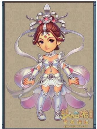 梦幻西游化圣部分角色造型成就图:套上银色铠