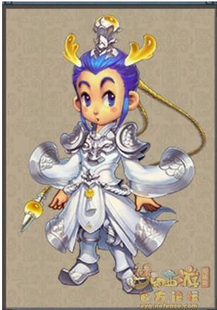 梦幻西游化圣部分角色造型成就图:套上银色铠