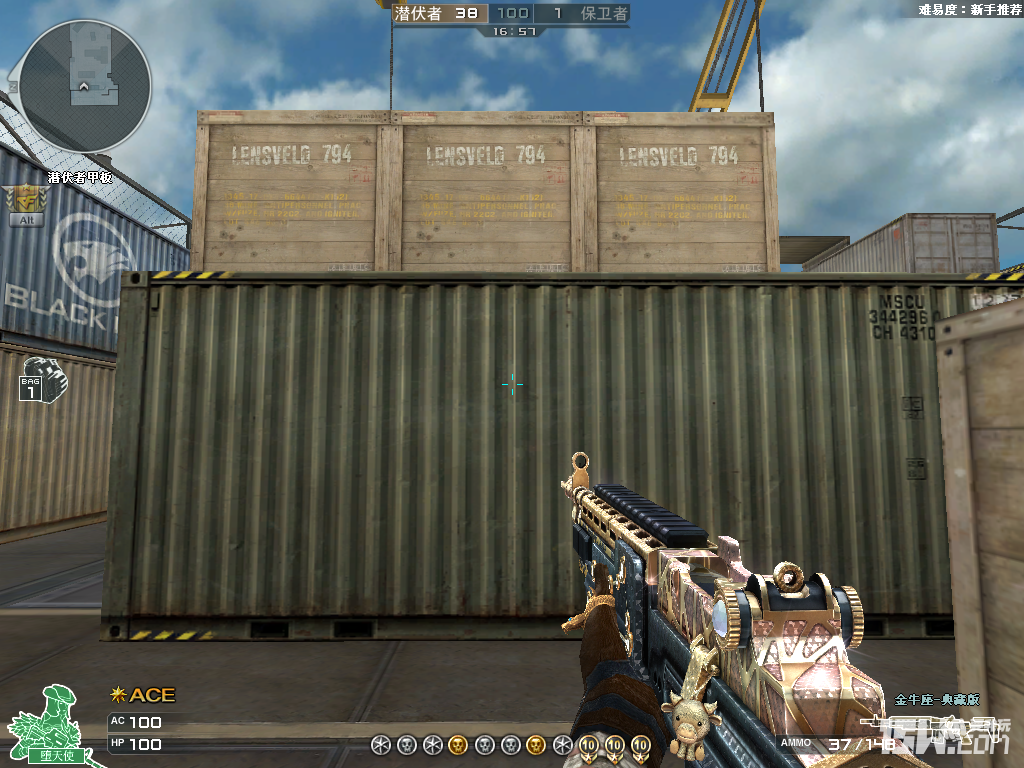 穿越火线七月新版本 金牛座典藏版试玩体验_C