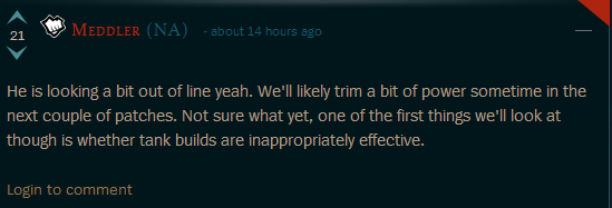 设计师爆出大新闻:准备削弱亚索