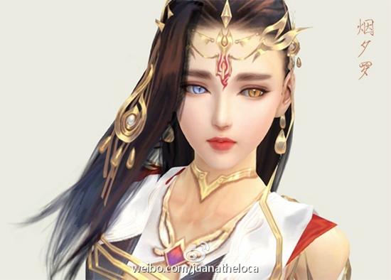 一组成女脸型美娇娘 《剑网3》成女捏脸图欣赏_新浪剑网3专区