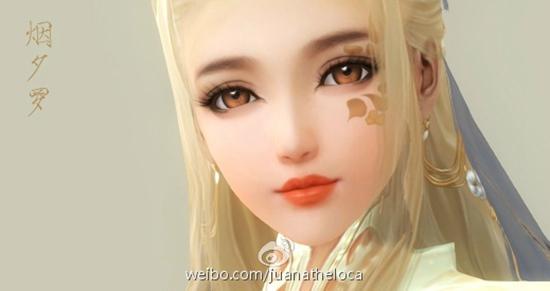 一组成女脸型美娇娘 《剑网3》成女捏脸图欣赏