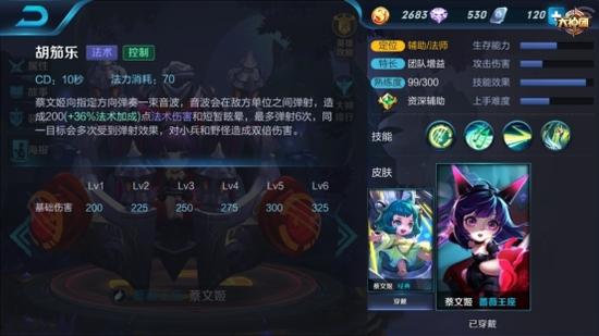 王者荣耀辅助英雄蔡文姬奶妈出装打法攻略