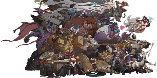 《英雄联盟》官方原画艺术集英雄图赏!