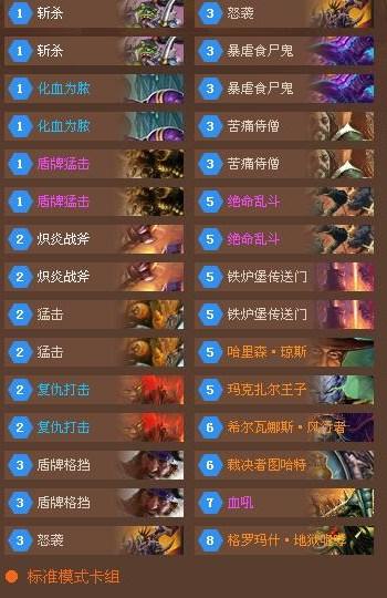 新环境下的慢速战 美服传说高胜率王子战