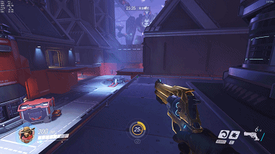 守望先锋麦克雷翻滚小技巧:我也能在空中翻滚啦