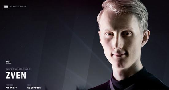 英雄联盟公布2016世界总决赛LOL官方Top20