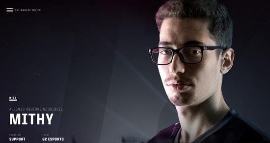 英雄联盟公布2016世界总决赛LOL官方Top20