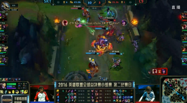S6第一场:SKT无压力获胜 Faker辛德拉秀全场