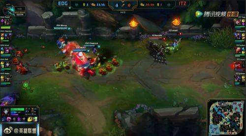 LOLs6总决赛小组赛C组EDG vs INTZ复盘
