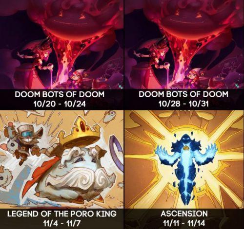 LOL10月25日测试服更新内容 末日人机将轮换两周 LOL10月25日测试服更新内容 末日人机将轮换两周