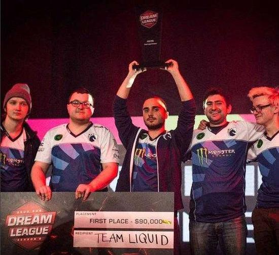 梦幻联赛Liquid战队夺冠 9000岁王者归来-DOT
