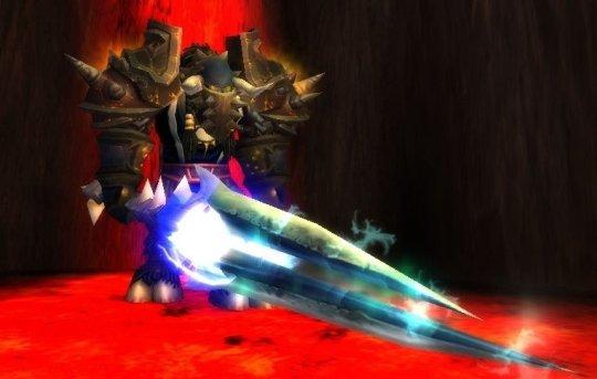 战士的情怀!魔兽逐风者的祝福之剑雨伞开箱