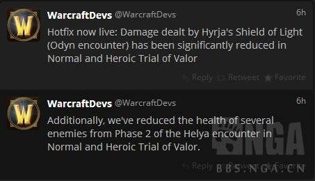 赫娅光明之盾及海拉小怪削弱 魔兽7.1设计师蓝