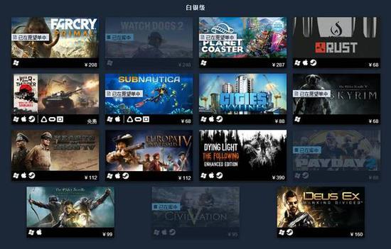 2016年steam热销排行百大游戏_产业服务-热点